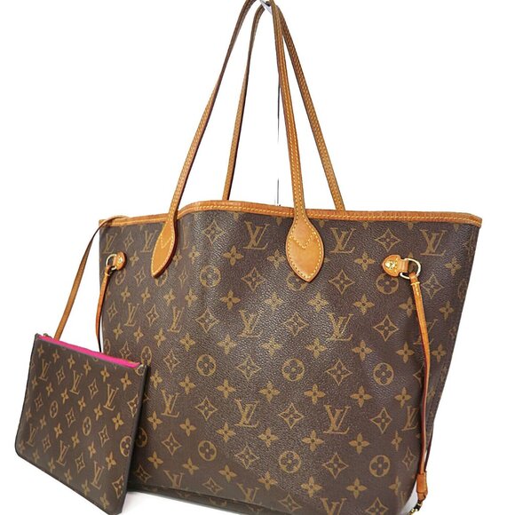 Authentic LOUIS VUITTON Neverfull MM MonogramTote Bag Purse #58822 - Picture 1 of 11